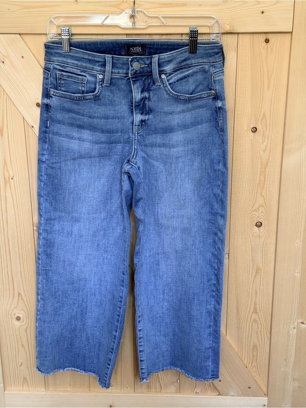 NYDJ CROP WIDE LEG JEANS